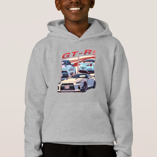 GT-R STREET LEGEND HOODIE (Vorderseite)