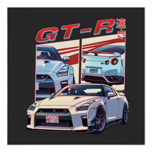 GT-R STREET LEGEND POSTER (Vorderseite)