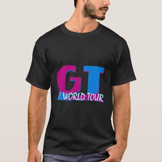 Gt World Tour Bmx Graphic T - Shirt (Vorderseite)