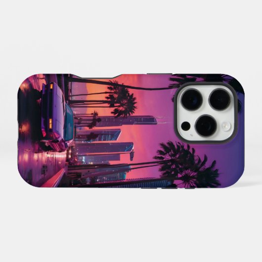 Gta 6 Retro-Kfz-Laufwerk Telefongehäuse iPhone Hülle (Rückseite (Horizontal))