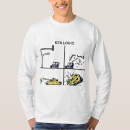 GTA Logic Meme Outfit | Funny Gamer Gear T-Shirt