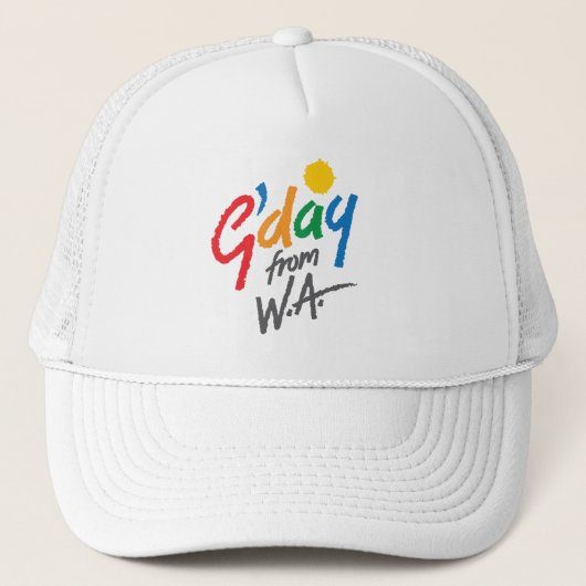 Gtag ab WA Cap Truckerkappe (Vorderseite)