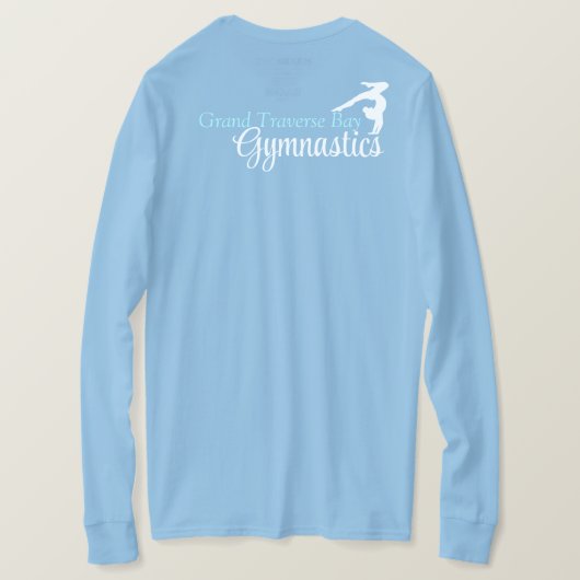 GTbay Gymnastik Crewneck *Dunkles Design* T-Shirt (Design Rückseite)