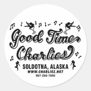 GTC Round-Aufkleber Runder Aufkleber