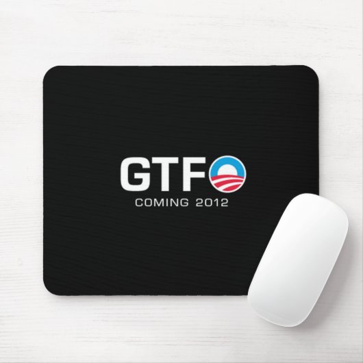GTFO - Kommen 2012 Mousepad (Mit Mouse)