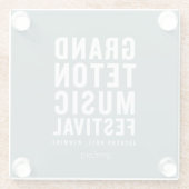 GTMF-Logo-Untersetzer Glasuntersetzer (Rückseite)