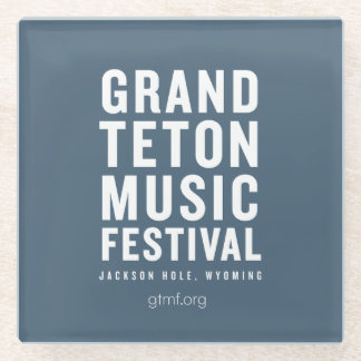 GTMF-Logo-Untersetzer Glasuntersetzer