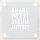 GTMF-Logo-Untersetzer Glasuntersetzer (Rückseite)