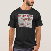 GTMO Füttre keine Iguanas und Bananenstämme - Guan T-Shirt (Vorderseite)