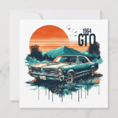 GTO 1964 FEIERTAGSKARTE (Vorderseite)