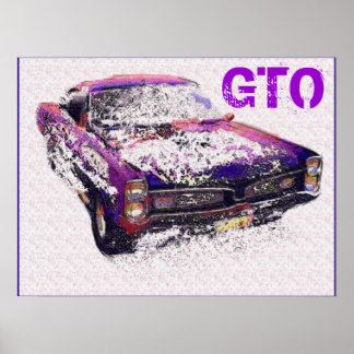 GTO Diner Art Poster
