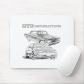 GTO Generationen Mousepad (Mit Mouse)
