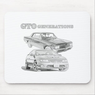 GTO Generationen Mousepad