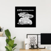GTO-Generationen Poster (Heimbüro)