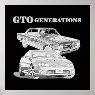 GTO-Generationen Poster