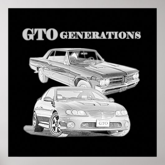 GTO-Generationen Poster (Vorne)
