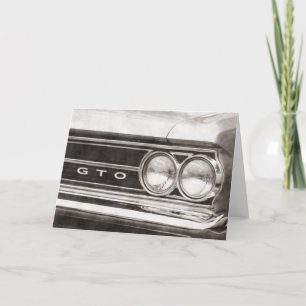 GTO Klassiker-Auto Karte