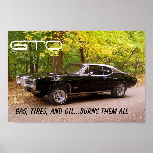 GTO POSTER (Vorne)