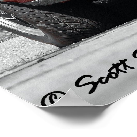 GTO-Richter 1969 Poster (Ecke)