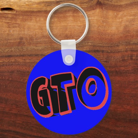GTO Schlüsselanhänger (Vorderseite)
