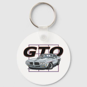 GTO Silver 1970 Schlüsselanhänger