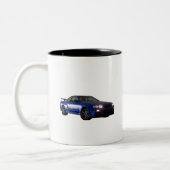 gtr bayside r34 Blau Zweifarbige Tasse (Links)