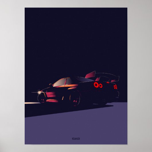 GTR R34 POSTER (Vorne)