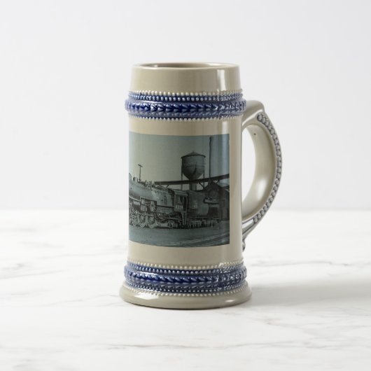 GTW Motor #6039 bei Chicago, IL Bierglas (VorderseiteRechts)