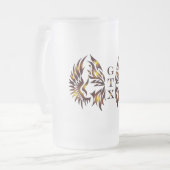 GTX Bierglas Mattglas Bierglas (Vorderseite Links)