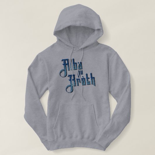 GU alba Bràth. Schottland für immer Hoodie (Design vorne)