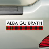 GU Brath Schottland für immer Wallace Tartan alba Autoaufkleber (Auf Auto)