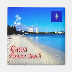 GU - Guam - Tumon Beach Magnet