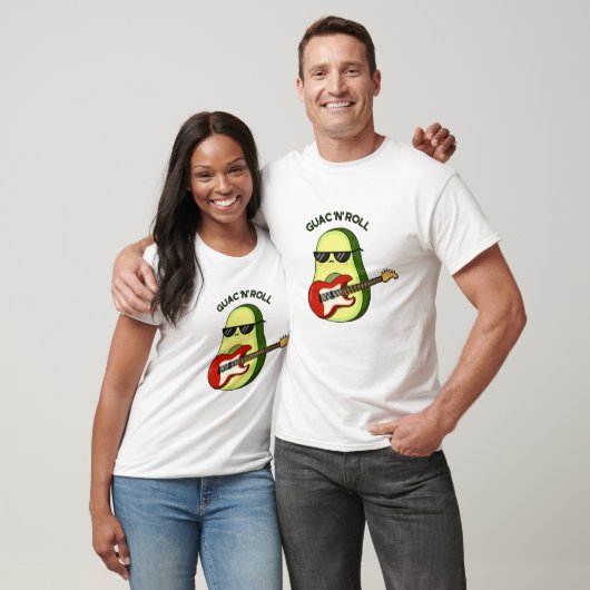 Guac and Roll Funny Avocado Pub T-Shirt (Unisex)