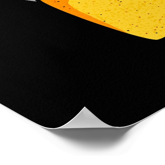 Guac Dip Sie sagen, Funny Guacamole Dip Pun Dark B Poster (Ecke)