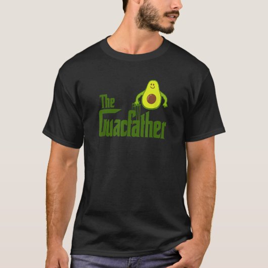 Guac Father Funny Guacamole Avocado Lover Geschenk T-Shirt (Vorderseite)