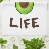 GUAC (Guacamole) LEBEN Handtuch (Gefaltet)