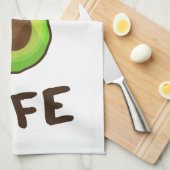 GUAC (Guacamole) LEBEN Handtuch (Viertel Falte)