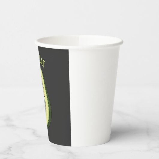 Guac Meow Mode Pappbecher (Links)