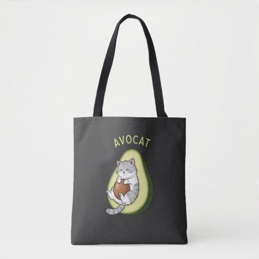 Guac Meow Mode Tasche (Vorderseite)