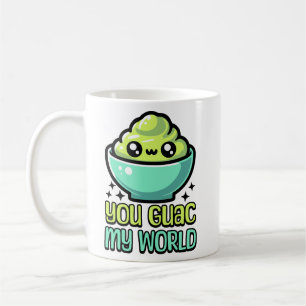 Guac My World! Niedlicher Guacamole Pub Kaffeetasse