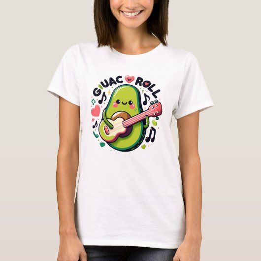 Guac N Roll Rock and Roll Guac and Roll T-Shirt (Vorderseite)