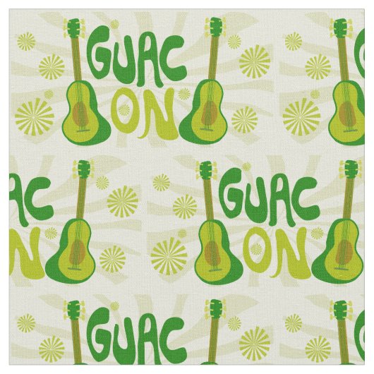 Guac On Stoff (Nahaufnahme)