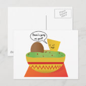 Guac Party Postkarte (Vorne/Hinten)