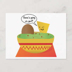 Guac Party Postkarte