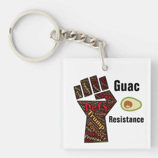 Guac Resistance Schlüsselanhänger (Vorderseite)