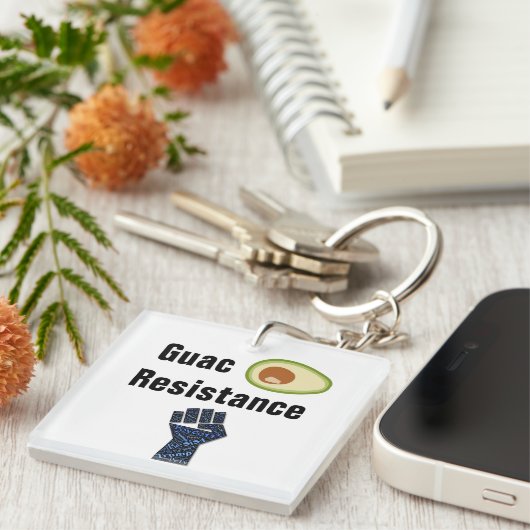 Guac Resistance Schlüsselanhänger (Vorderseite rechts)