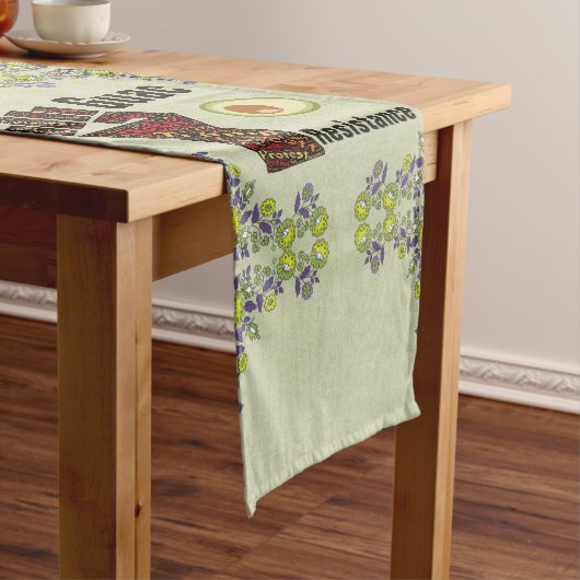 Guac Resistance Table Runner Kurzer Tischläufer (Beispiel)