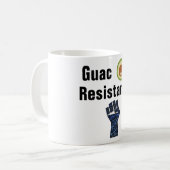 Guac Resistance Tasse (Vorderseite Links)