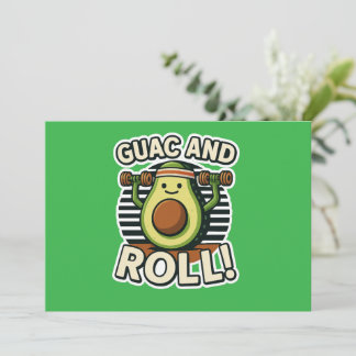 Guac und Roll Einladung