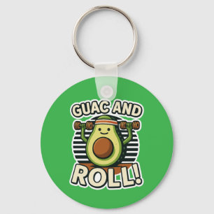 Guac und Roll Schlüsselanhänger
